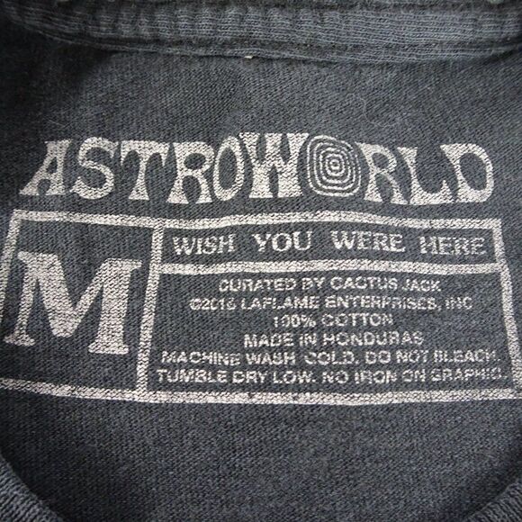 Astroworld Wish You Were Here Enjoy the Ride Shirt Size M - Picture 7 of 13